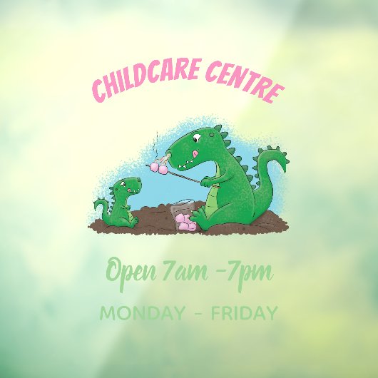 Autocollant Pour Fenêtre Baguettes mignonnes grillant des marshmallows dess (Feuille 3)