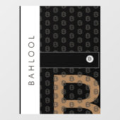 AUTOCOLLANT POUR FENÊTRE BAHLOOL (Feuille)