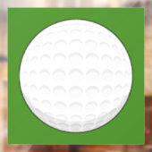 Autocollant Pour Fenêtre Bal de golf (Feuille 2)