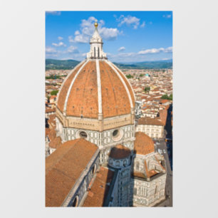 Autocollant Pour Fenêtre Basilique du Duomo de Père Noël Maria del Fiore - 