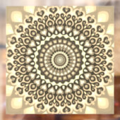 Autocollant Pour Fenêtre Beau art mandala (Feuille 2)