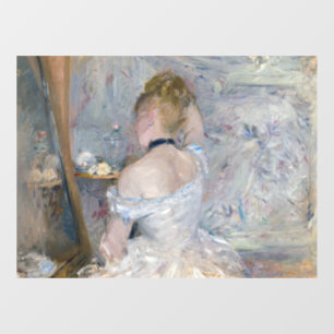 Autocollant Pour Fenêtre Berthe Morisot - Femme à sa Toilette