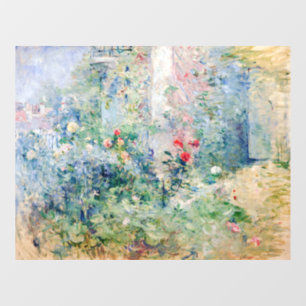 Autocollant Pour Fenêtre Berthe Morisot - Le jardin à Bougival