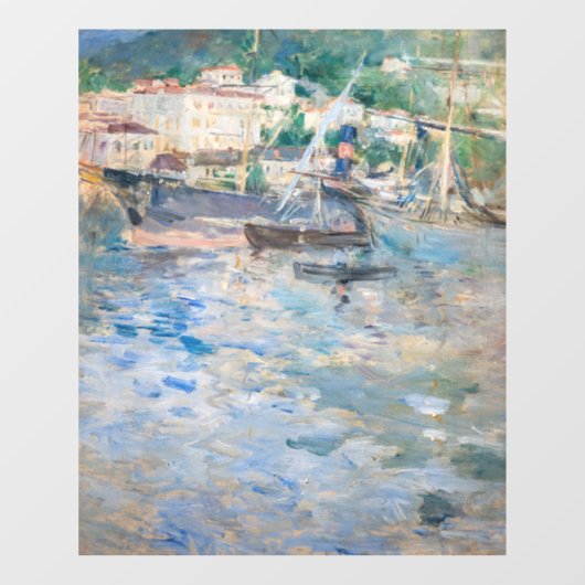 Autocollant Pour Fenêtre Berthe Morisot - Port de Nice (Feuille)