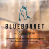 Autocollant Pour Fenêtre Bluebonnet Window Decall (Feuille 2)