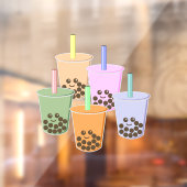 Autocollant Pour Fenêtre Boba sur la Parade (Feuille 2)