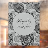 Autocollant Pour Fenêtre Boho Warm Grays Mandalas  (Feuille 2)