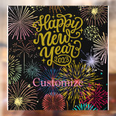 Autocollant Pour Fenêtre Bonne année 2023 Thunder_Cove (Feuille 2)