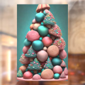 Autocollant Pour Fenêtre Bonnes Fêtes les plus douces (Feuille 2)