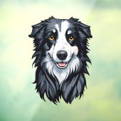 Autocollant Pour Fenêtre Bordure Collie (Feuille 3)