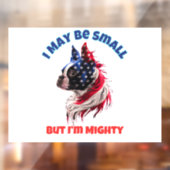 Autocollant Pour Fenêtre Boston Terrier (Feuille 2)