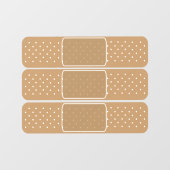 Autocollant Pour Fenêtre Boucle d'ouch Stick Plaster Novelty (Feuille)