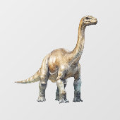 Autocollant Pour Fenêtre brachiosaurus (Feuille)