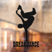 Autocollant Pour Fenêtre Breakdance (Feuille 2)