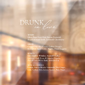Autocollant Pour Fenêtre Brunin In Love Barre Mariage Menu Signal miroir (Feuille 2)
