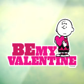 Autocollant Pour Fenêtre cacahuètes | Charlie Brown Soyez ma Saint Valentin (Feuille 3)