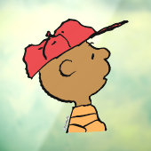 Autocollant Pour Fenêtre cacahuètes | Franklin Baseball Casquette (Feuille 3)