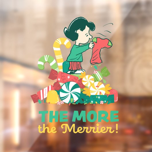 Autocollant Pour Fenêtre cacahuètes | Lucy et plus le Merrier (Feuille 2)