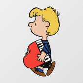 Autocollant Pour Fenêtre cacahuètes | Piano de voyage Schroeder (Feuille)