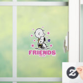 Autocollant Pour Fenêtre cacahuètes | Saint Valentin | Amis De La Vie (Maison)