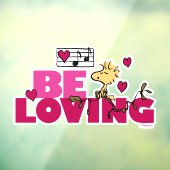 Autocollant Pour Fenêtre cacahuètes | Saint Valentin | Woodstock Be Love (Feuille 3)