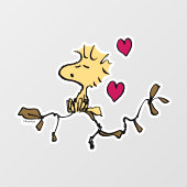 Autocollant Pour Fenêtre cacahuètes | Sifflet Woodstock (Feuille)