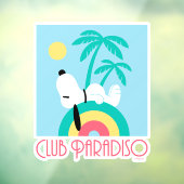 Autocollant Pour Fenêtre cacahuètes | Snoopy Deco Dreams Club Paradiso (Feuille 3)