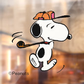 Autocollant Pour Fenêtre cacahuètes | Snoopy Golf Swing (Feuille 2)