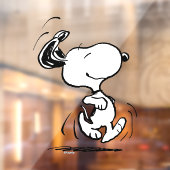 Autocollant Pour Fenêtre cacahuètes | Snoopy Happy Dance (Feuille 2)