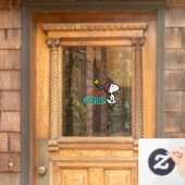 Autocollant Pour Fenêtre cacahuètes | Snoopy & Woodstock Chaleurs (Porte d'accueil)