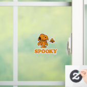 Autocollant Pour Fenêtre cacahuètes | Snoopy & Woodstock Éffrayant (Maison)