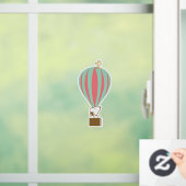Autocollant Pour Fenêtre cacahuètes | Snoopy & Woodstock Hot Air Balloon (Maison)