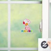 Autocollant Pour Fenêtre cacahuètes | Snoopy & Woodstock Huggable (Maison)