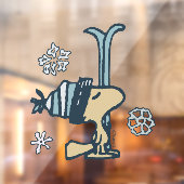 Autocollant Pour Fenêtre cacahuètes | Woodstock Ski Pro (Feuille 2)