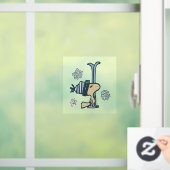 Autocollant Pour Fenêtre cacahuètes | Woodstock Ski Pro (Maison)