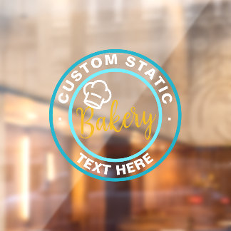 Autocollant Pour Fenêtre Cachet statique devant magasin ou boulangerie