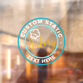 Autocollant Pour Fenêtre Cachet statique devant magasin ou boulangerie (Feuille 2)