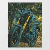 Autocollant Pour Fenêtre Cadeau moto (Feuille)