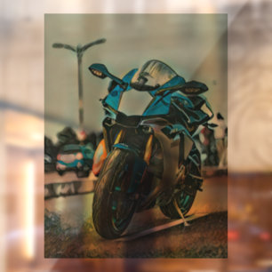 Autocollant Pour Fenêtre cadeaux de moto pour lui