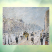 Autocollant Pour Fenêtre Camille Pissarro - Boulevards extérieurs, Effet Ne (Feuille 3)