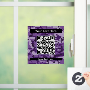 Autocollant Pour Fenêtre Camouflage Violet, Camouflage, Militaire, Armée