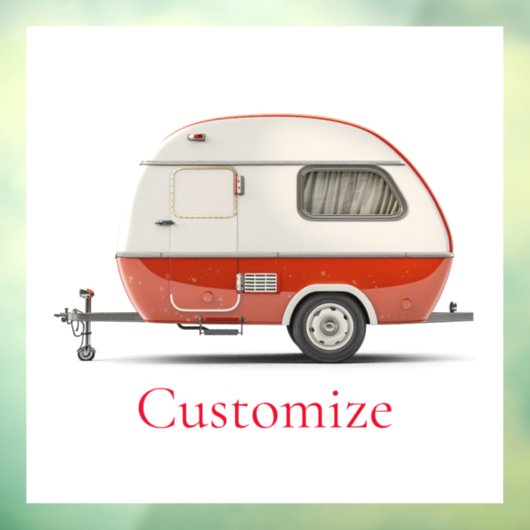 Autocollant Pour Fenêtre Camper Teardrop Classic Retro Thunder_Cove (Feuille 3)