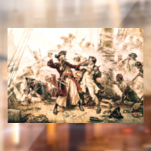 Capture, Barbe noire pirate, Revenge de la reine A