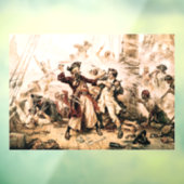 Autocollant Pour Fenêtre Capture, Barbe noire pirate, Revenge de la reine A (Feuille 3)