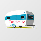 Autocollant Pour Fenêtre Caravan Camper RV Thunder_Cove (Feuille)