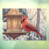 Autocollant Pour Fenêtre Cardinal (Feuille 3)