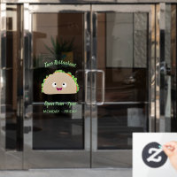 Caricature joli sourire taco dessin animé