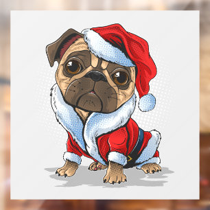 Autocollant Pour Fenêtre Carlin père Noël