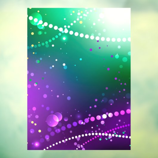 Autocollant Pour Fenêtre Carthagène Solive Purple (Feuille 3)