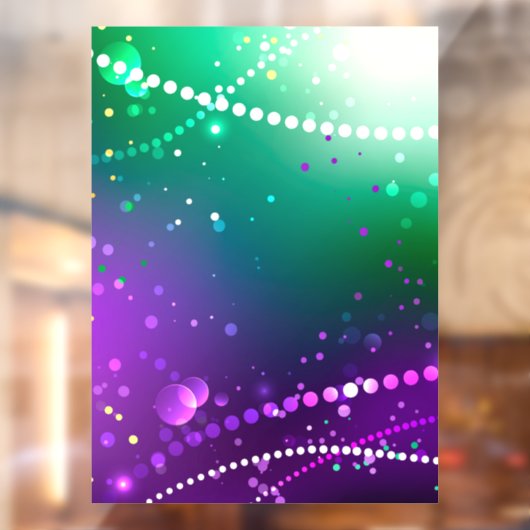 Autocollant Pour Fenêtre Carthagène Solive Purple (Feuille 2)